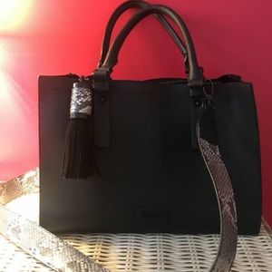 Aldo Bag with snake pattern strap